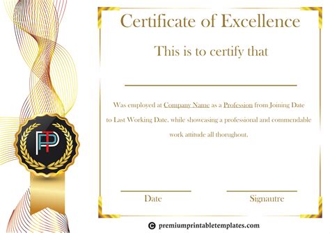 Certificate Templates Certificate Of Appreciation For Outstanding