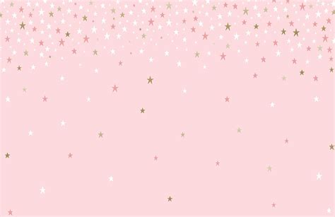 Falling Pink Stars Wallpaper Mural Hovia UK Pink Wallpaper Laptop