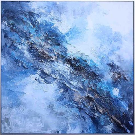 Regular Blues Oil Painting Oil Painting Abstract Art Inspiration