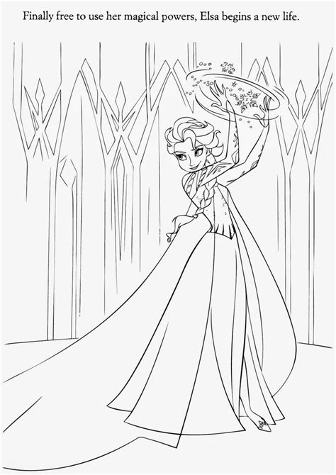 7 best Disney Frozen Elsa Coloring Pages 2015 images on Pinterest