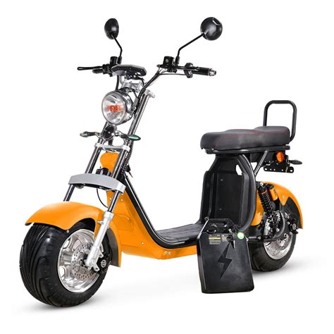 Eec Coc Electric Scooter For Adults Rooder R D Eec With Long Seat
