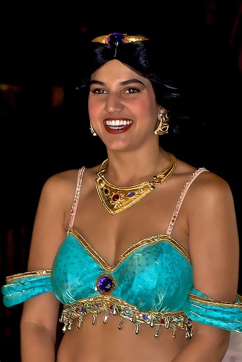 Princess Jasmine At Disneyland Princess Jasmine Arabic ل Flickr