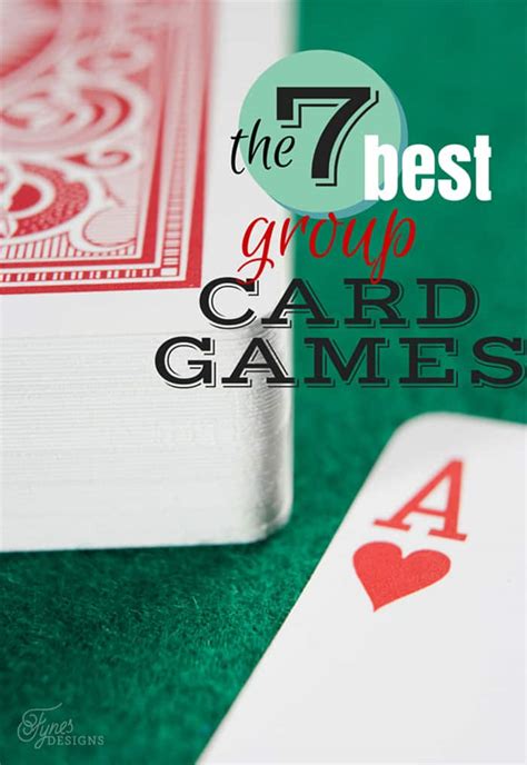 It's great just to have a little homemade card game that fits right in your pocket. The 7 Best Group Card Games - FYNES DESIGNS | FYNES DESIGNS