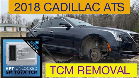 2018 Cadillac Ats Tcm Removal And Instal Hp Tuners Unlock Service For Gm