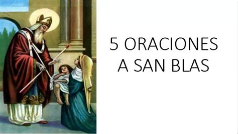 5 Oraciones A San Blas Youtube