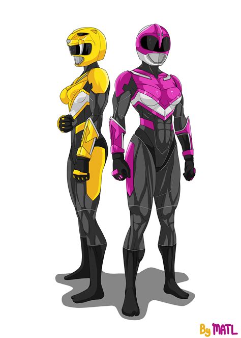 Power Rangers Unworthy Pink And Yellow Comm By Btsvflo89 On Deviantart Todos Os Power