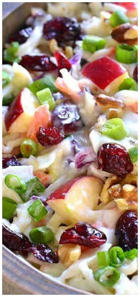 If you're looking for more coleslaw recipes, check out our collection. Apple Cranberry Coleslaw | Recipe | Cranberry walnut salad ...