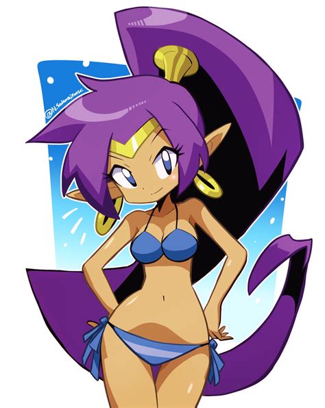 Swimsuit Shantae Fanart Credit To N Sakurajyousui On Twitter R Shantae