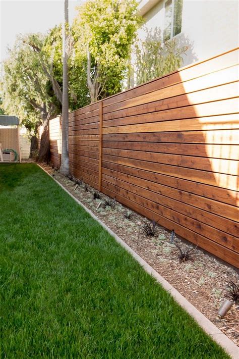 Can you fence your own yard. 65 Good Wooden Privacy Fence Patio & Backyard Landscaping ...