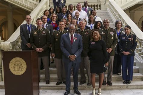 Georgia Leaders Thank 3rd Infantry Division Fort Stewart And Hunter