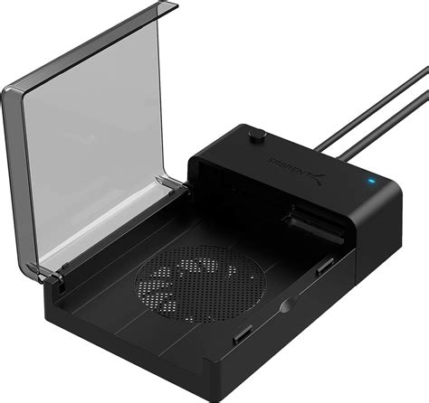 Amazon Com SABRENT USB To SATA External Hard Drive Lay Flat Docking Station With Built In