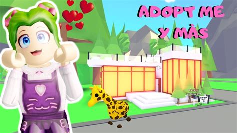 Adopt Me Y Mas Juegos En Directo Karola20 Roblox Youtube