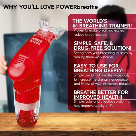 Powerbreathe Breathing Exercise Device Breathing Trainer And Therapy