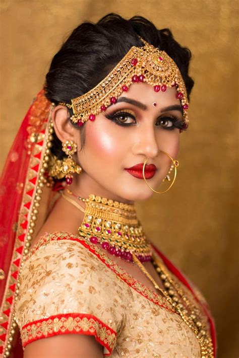 Bengali Bridal Makeup Indian Bride Makeup Indian Wedding Bride