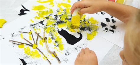 Tecniche Di Pittura Per Bambini Idee Creative Fila Fila
