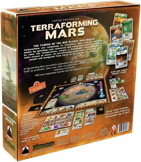 Brand New Factory Sealed Terraforming Mars Board Game 696859265808 Ebay