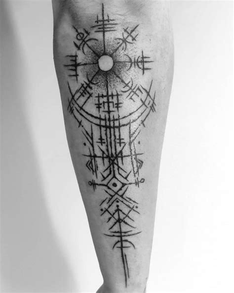 Magic Charms Vegvisir Tattoo Pattern Names With Meaning Geometric