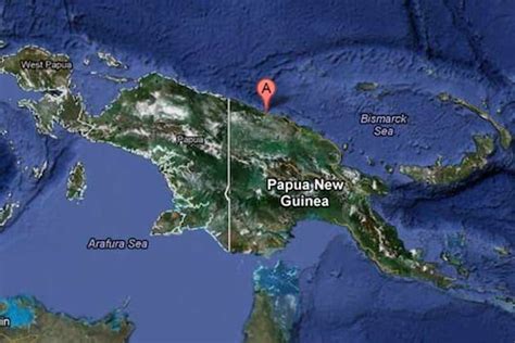 68 Magnitude Earthquake Hits Papua New Guinea Usgs