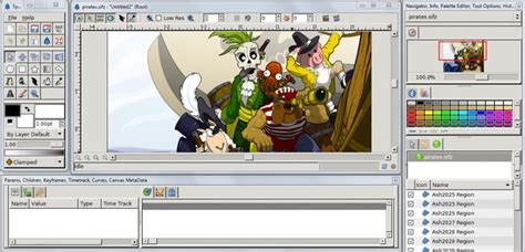 Anime drawing software for windows. synfig. free 2D animation and cartoon software | Cartoon software, Free drawing software, 2d ...