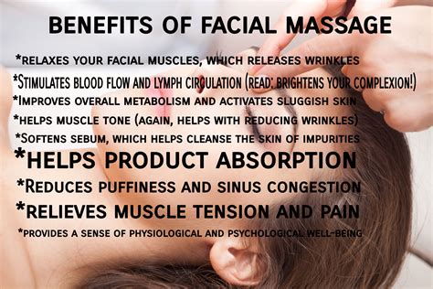 Rub It In Benefits Of Facial Massage Benefits Of Facials Facial