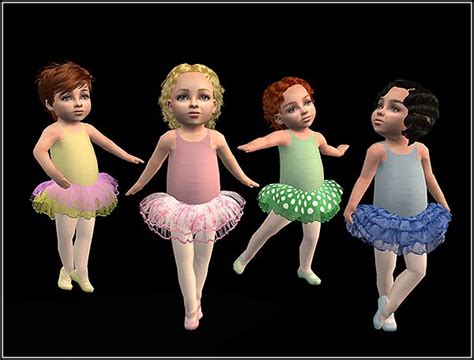 Tutus And Leotards Moonlightdragon Sims Baby Sims 4 Cc Leotards