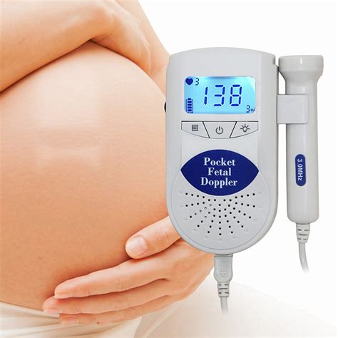 Ultrasound Fetal Doppler Baby Heartbeat Detector Wufeng