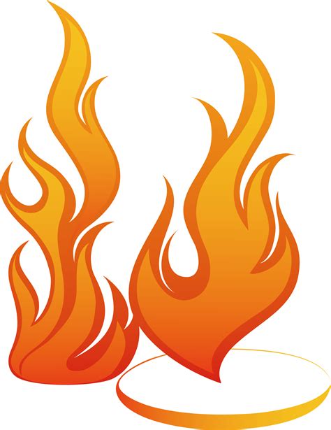 cartoon flames png png image collection