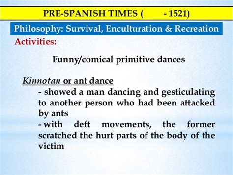 History Of Physical Education In The Philippines Pre Spanish Times