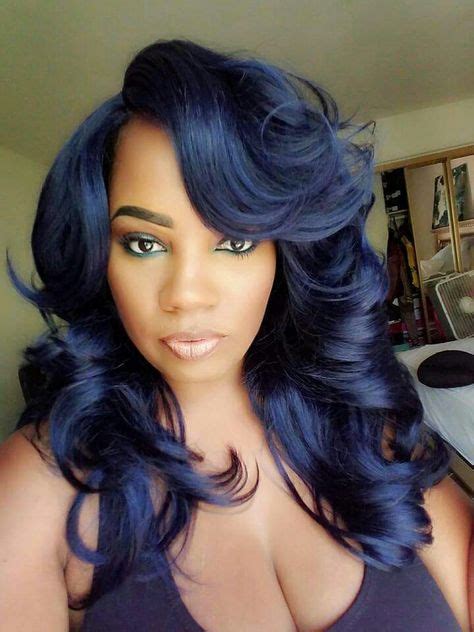 Black girls with blue hair are a sigh for sore eyes. Best Hair Blue Girl Black Midnight 46+ Ideas | Hair styles ...