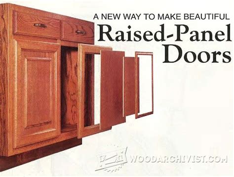 A raised panel resides in a frame that is composed of two stiles (uprights) and two rails (horizontal members). Making Raised Panel Doors • WoodArchivist