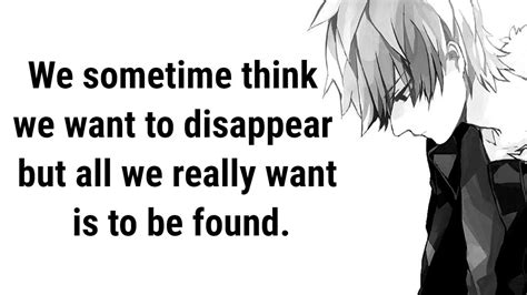 Sad Anime Quotes About Loneliness Sadness Lowers Down Your Moods Of The
