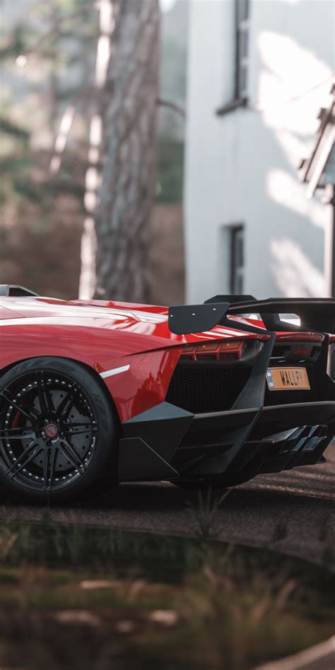 1080x2160 Lamborghini Aventador Sv Forza Horizon 4k One Plus 5thonor