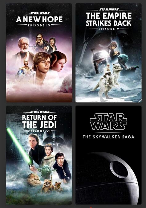 Collection Star Wars 2019 Special Editions Rplexposters