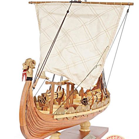 Wooden Toys And Hobbies Models And Kits Drakkar Dragon Viking Sailboat