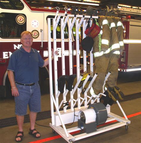 Model PS4, built for Calgary Fire. Dry 4 suits (including boots and