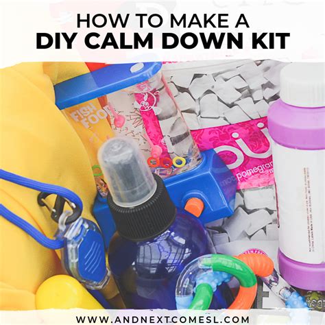 Printable Visual Calm Down Kit