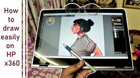 How To Draw In Hp Pavilion X360 Laptop Youtube