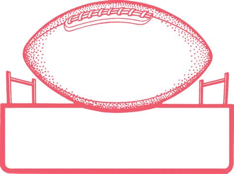 American Football Border Illustrations Royalty Free Vector Graphics