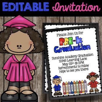 Check spelling or type a new query. Pre-K Graduation Invitations - Prek End of the Year Party ...