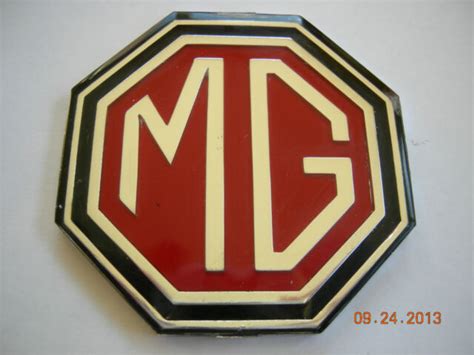 Mg Mgb Midget Grill Emblem Badge Mgb Years 70 72 Midget Years 70 74