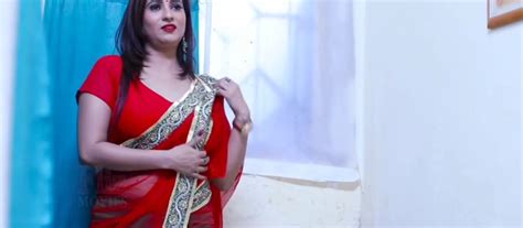 Kwahish Matthew Strip In Red Saree And Going Full Nude And Fucking My
