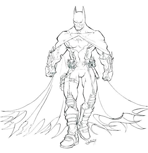 Batman Coloring Pages For Adults At Free Printable