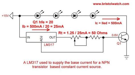 Lm334 Constant Current Circuits Tutorial