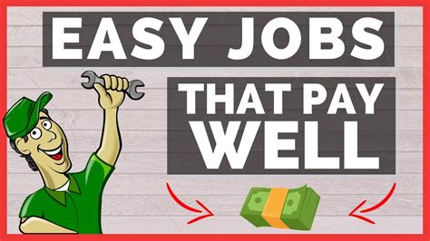 Easy Jobs That Pay Well - Earn Money Doing Simple Tasks (Good Paying