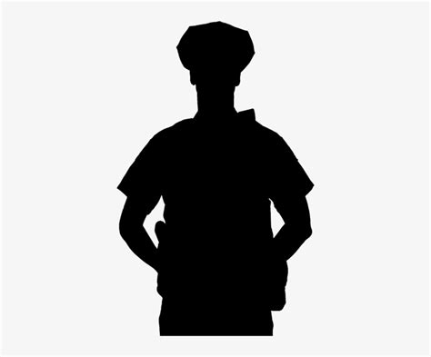 Officer Pinterest Silhouettes Street Police Officer Silhouette Png