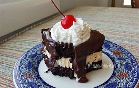 Copycat Shoneys Hot Fudge Sundae Cake Mormon Mavens