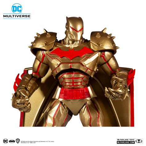 Mcfarlane Toys Batman Hellbat Suit Gold Edition Dc Multiverse Birthday