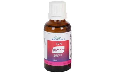 Ldd Bioscience Ld 70 Hyperhydrosis Drop Uses Price Dosage Side