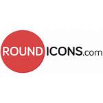 Icons Round Flat Icon Solid Roundicons Vector