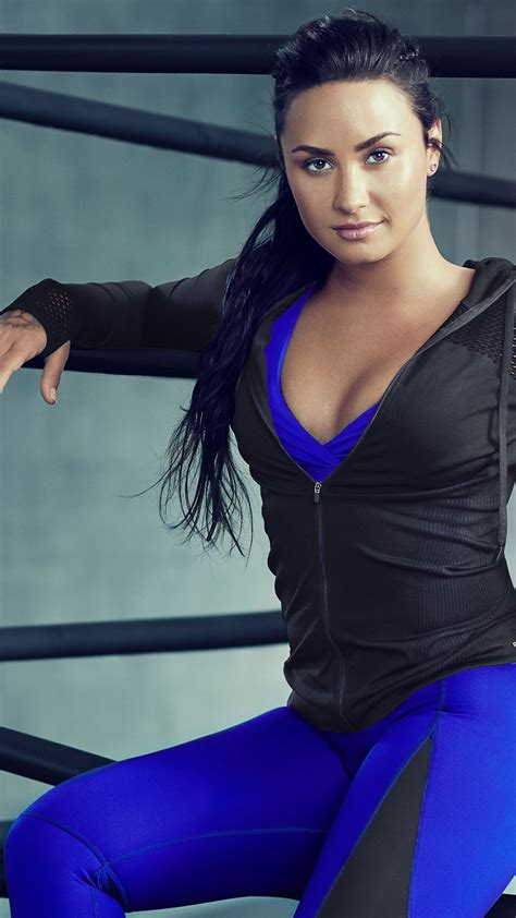 Wallpaper Demi Lovato Fabletics Activewear Fitness